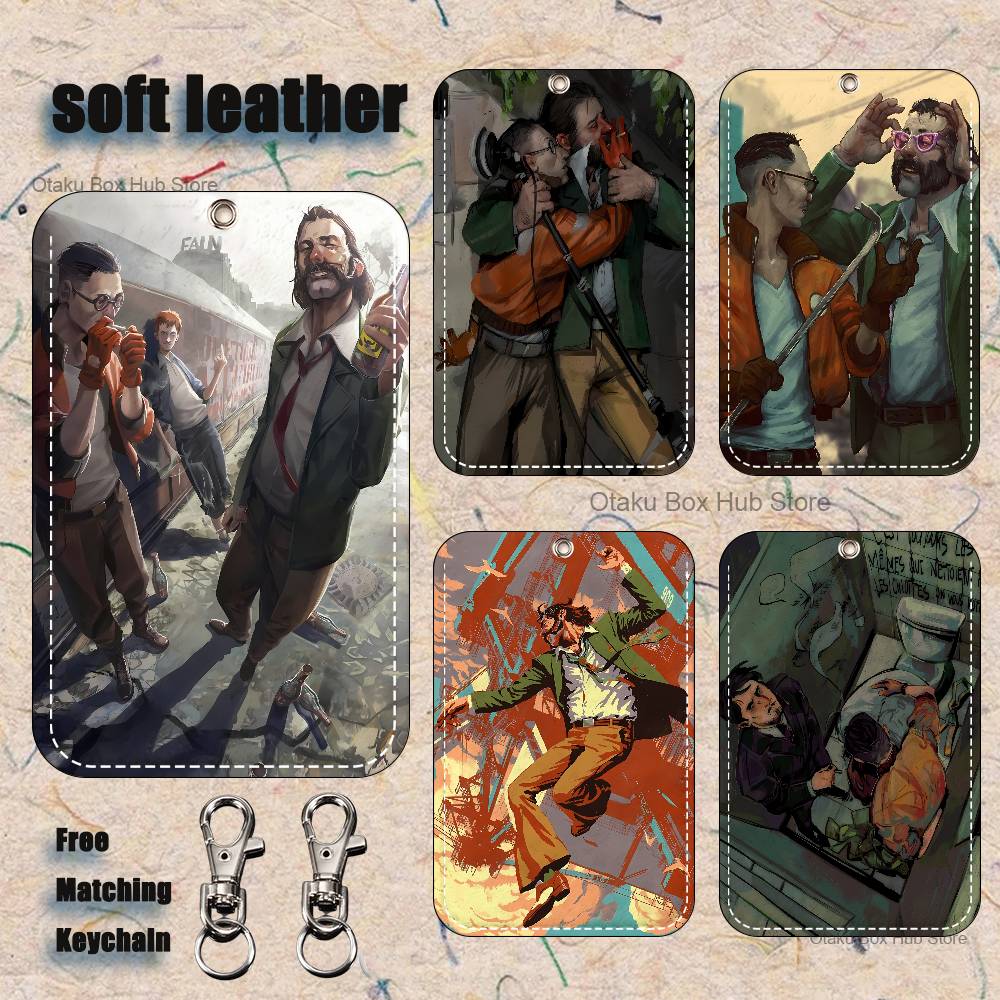 Leather Works - Game D-Disco E-Elysiums houder sleutelhanger voor