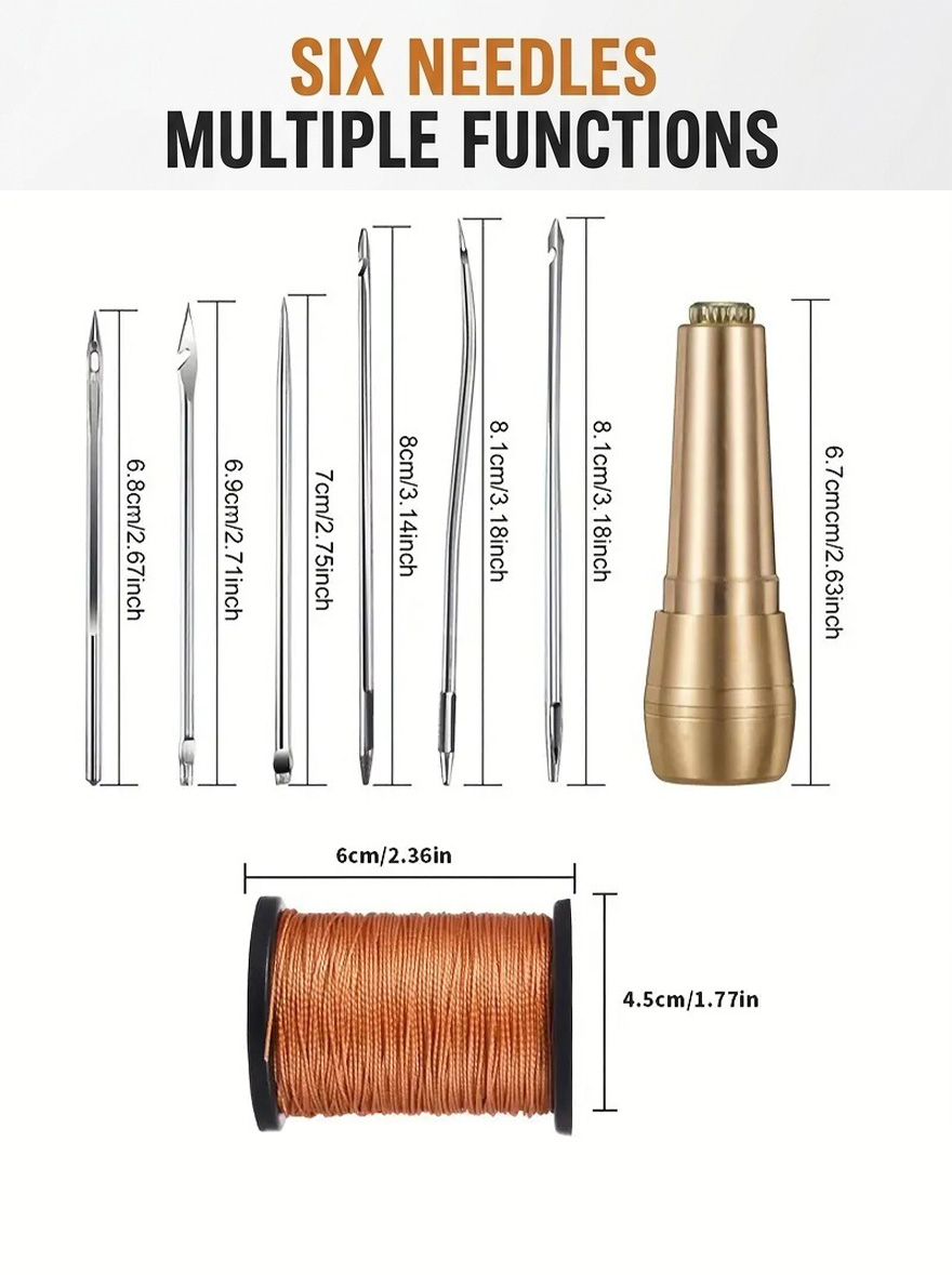 Lederen naaigereedschap, handn - Leatherwork Tools recensie en prijs