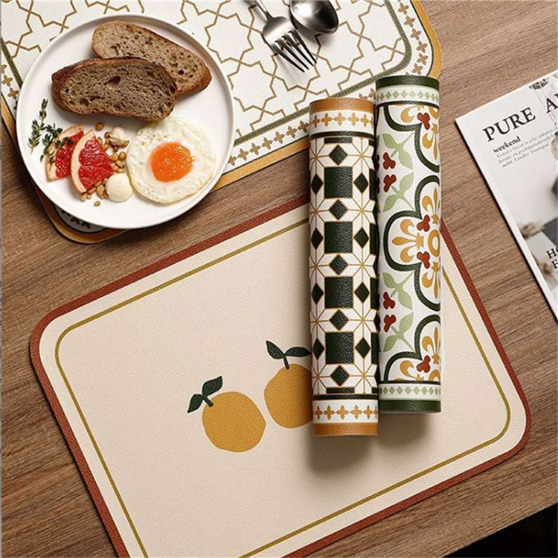 PU Retro Lederen Placemat Olie - Leatherwork Desk recensie en prijs