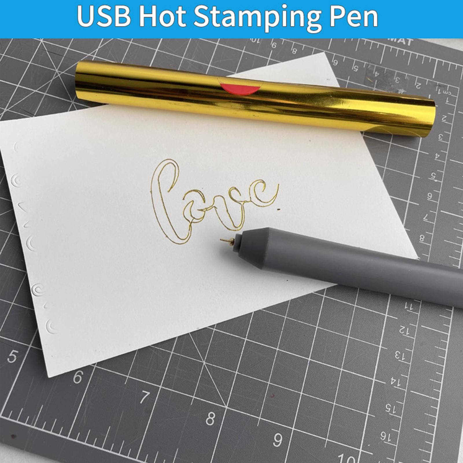 Hot Foil Pen-stempelset met 4  - Leather Work Organiser recensie en prijs