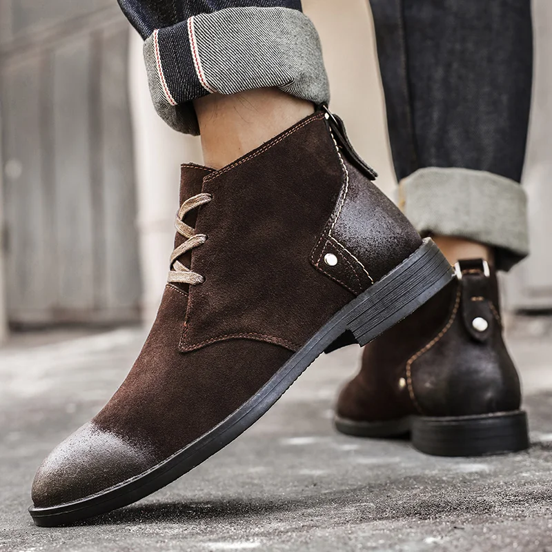 Nieuwe Koe Suede Enkellaarsjes - Leatherwork Tools recensie en prijs