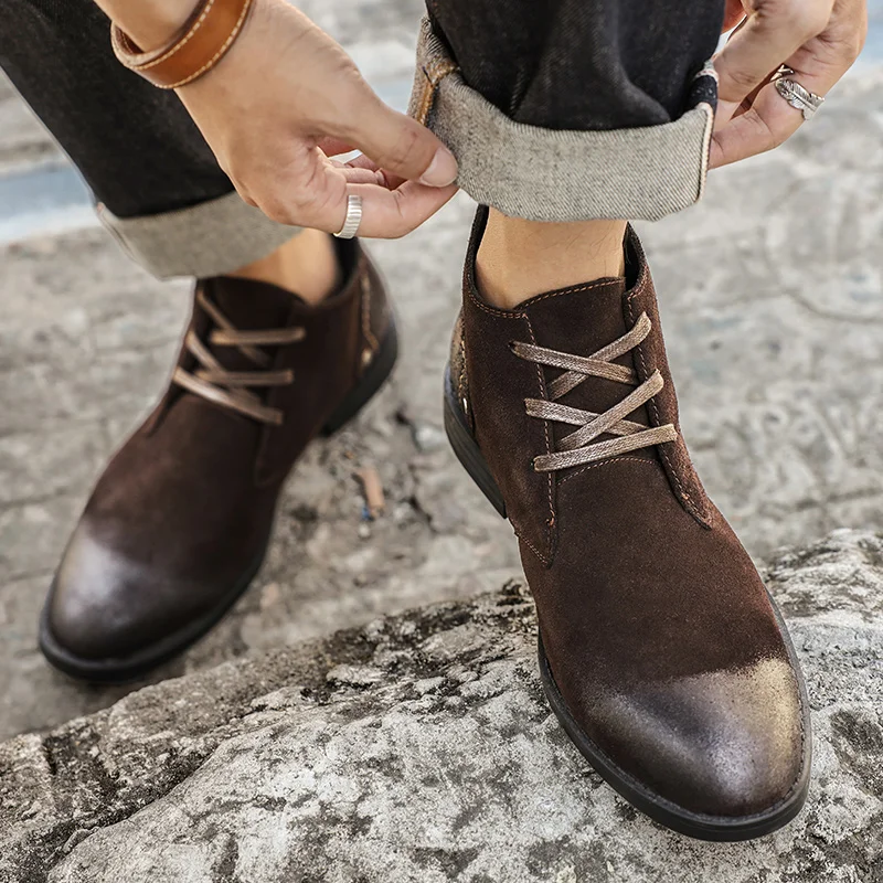 Nieuwe Koe Suede Enkellaarsjes - Leatherwork Tools recensie en prijs