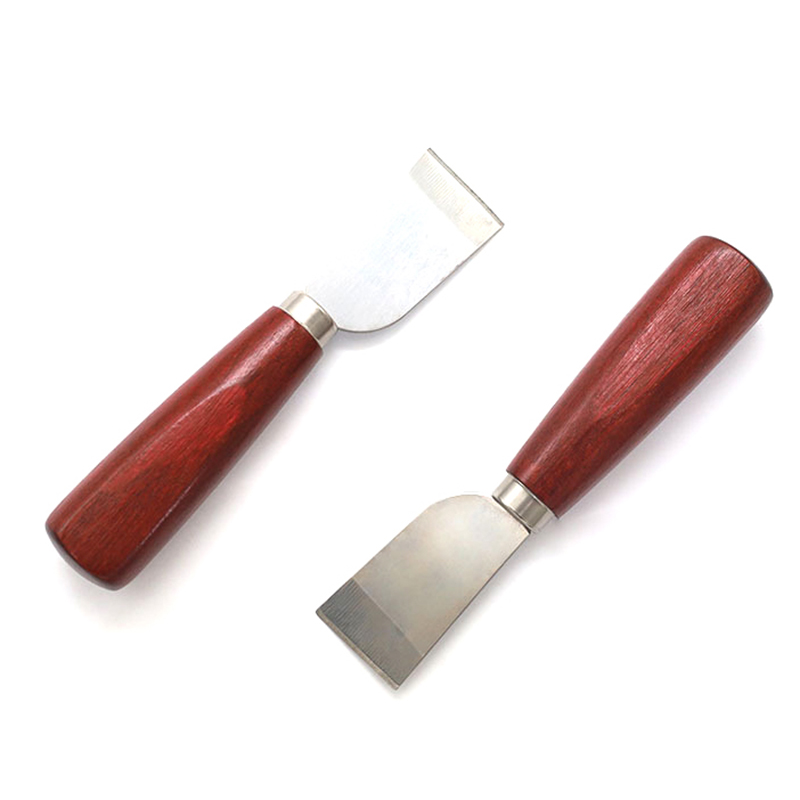 Houten handvat DIY Leathercraf - Leatherwork Knife recensie en prijs