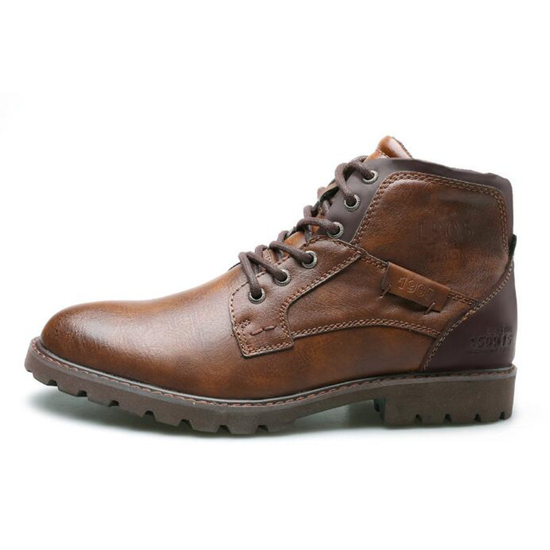 Leren heren enkellaarzen Grote - Leather Work Fabric recensie en prijs