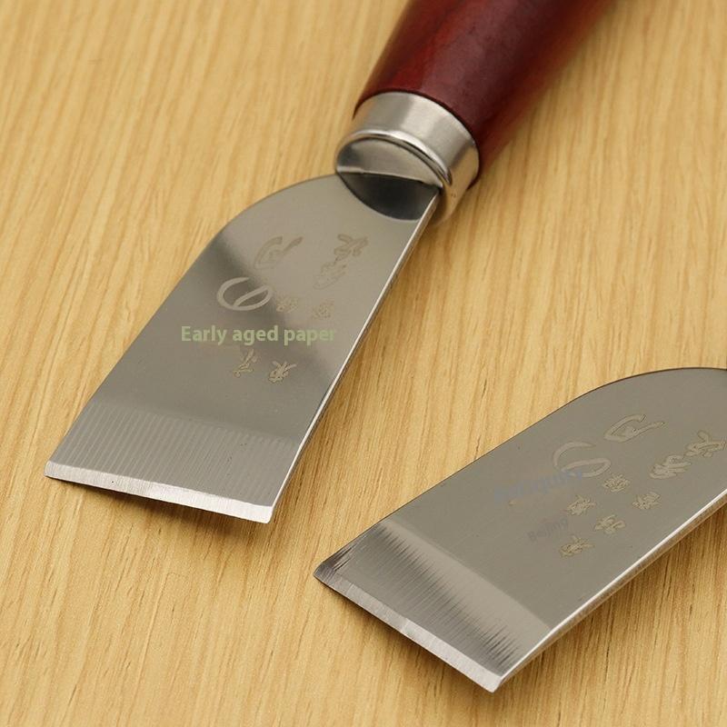 【Nieuw】 Leren snijmes met hout - Leather Work Organiser recensie en prijs