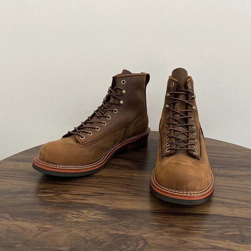 Vintage Britse mannen enkellaa - Leatherwork Tools recensie en prijs