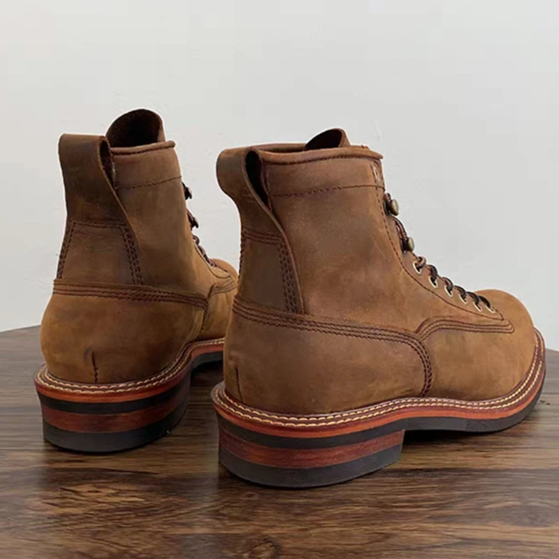 Vintage Britse mannen enkellaa - Leatherwork Tools recensie en prijs