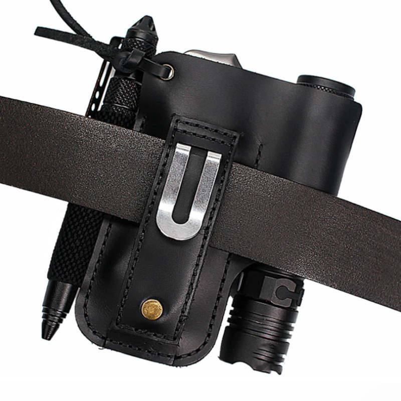 EDC Lederen Zaklamp- en Gereed - Leatherwork Tools recensie en prijs