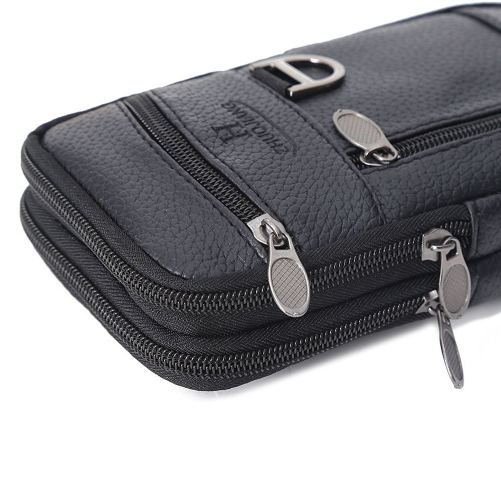 Heren heuptas Mobiele telefoon - Leather Work Bag recensie en prijs