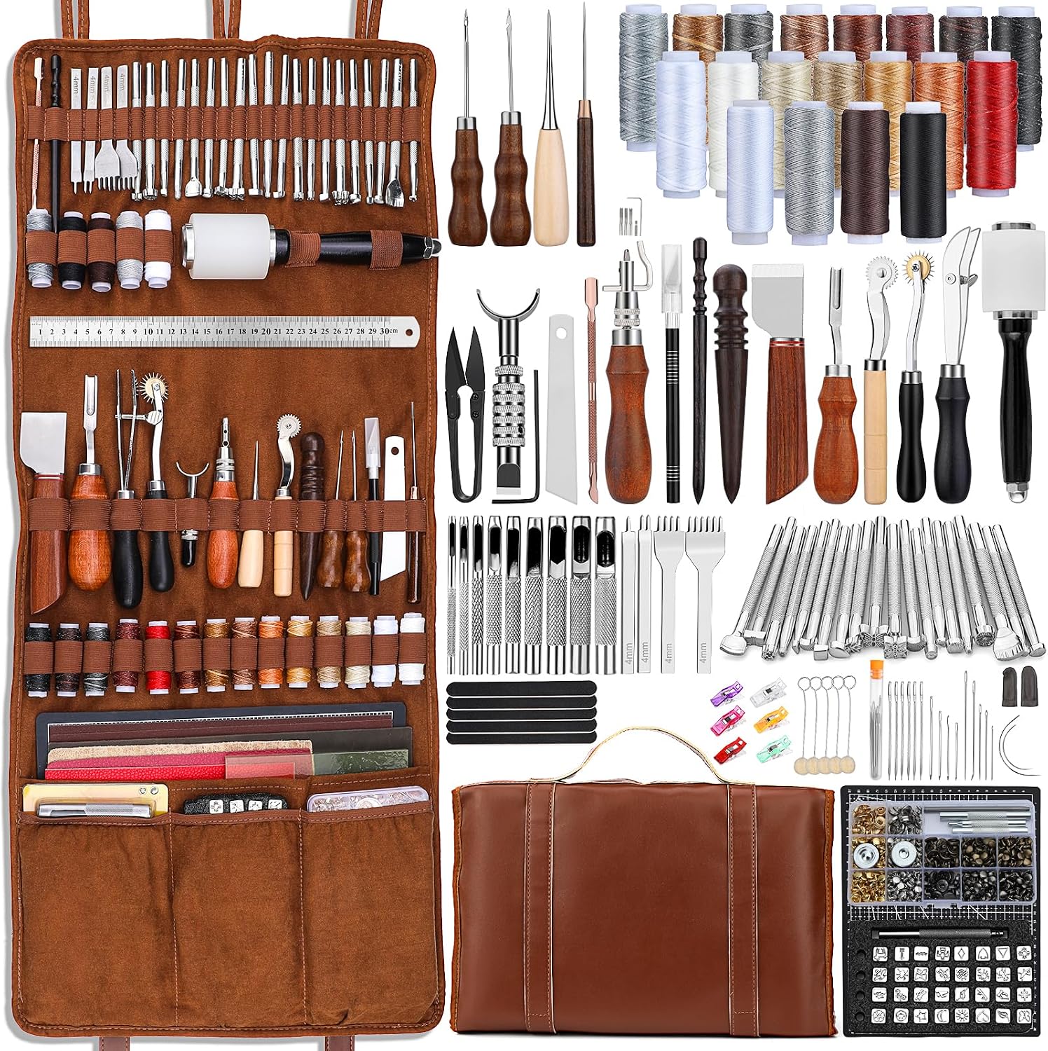 Lederbewerkingsset Lederen han - Leatherwork Tools recensie en prijs
