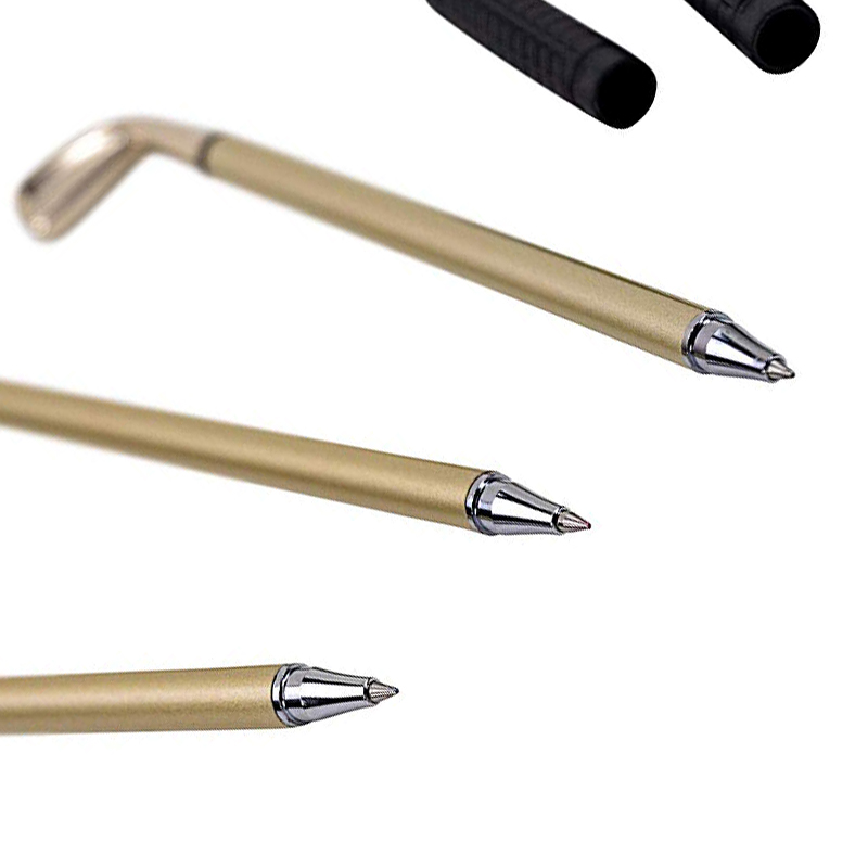 1 set golf lederen pennenhoude - Leatherwork Desk recensie en prijs
