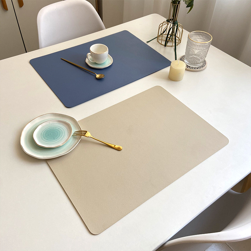 Dubbellaagse lederen tafelmat  - Leatherwork Desk recensie en prijs