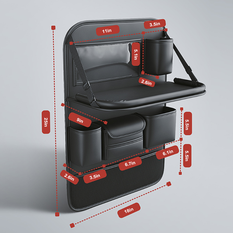 SEAMETAL Autostoel Organisator - Leatherwork Desk recensie en prijs