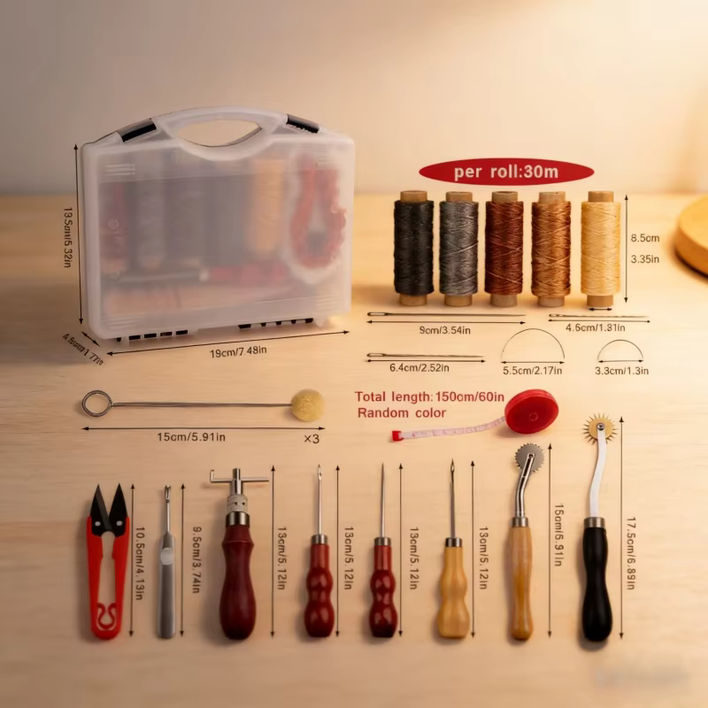 Lederen ambachtelijke gereedsc - Leather Work Organiser recensie en prijs