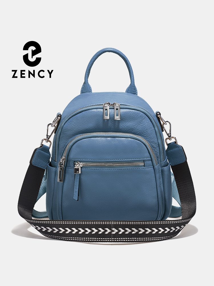 Zency lederen kleine rugzak kn - Leather Work Bag recensie en prijs