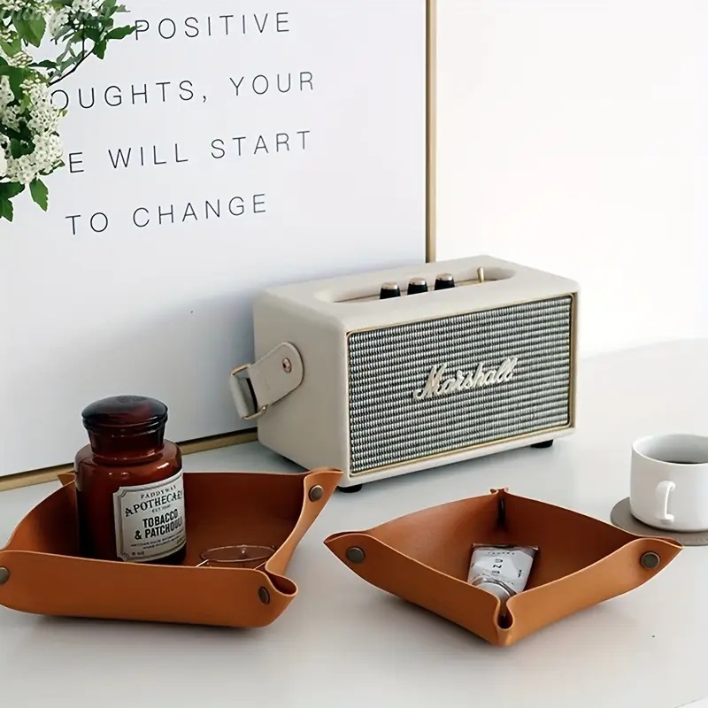1PC 25X25CM Lederen Lade Opvou - Leatherwork Desk recensie en prijs