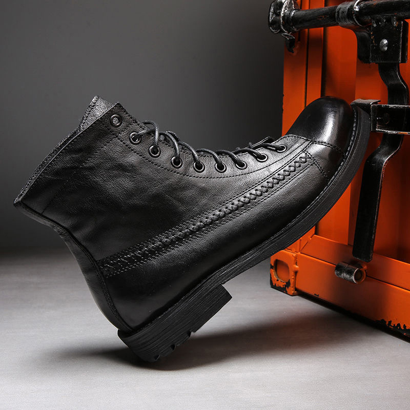 Heren enkellaarzen klassiek ha - Leather Work Fabric recensie en prijs