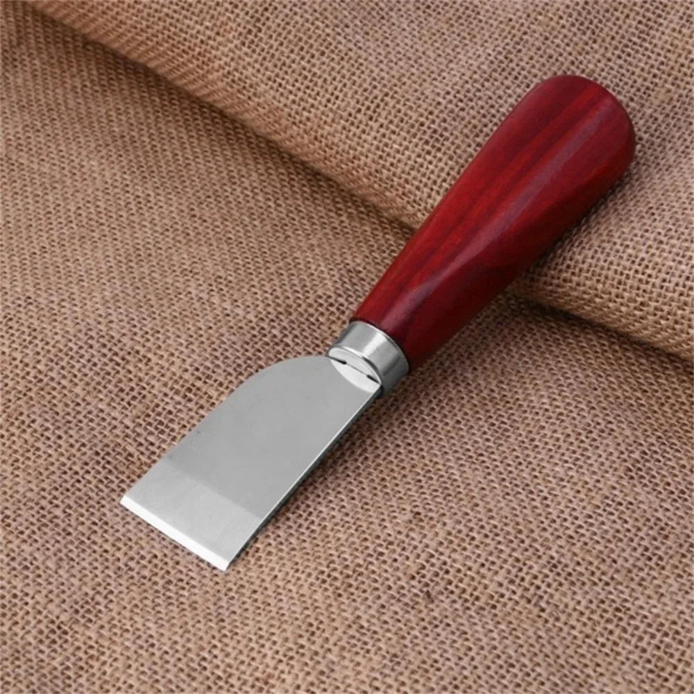 Roestvrij staal lederen snijme - Leatherwork Knife recensie en prijs