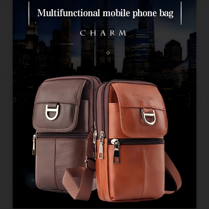 Leren heuptas voor heren - Gro - Leather Work Bag recensie en prijs