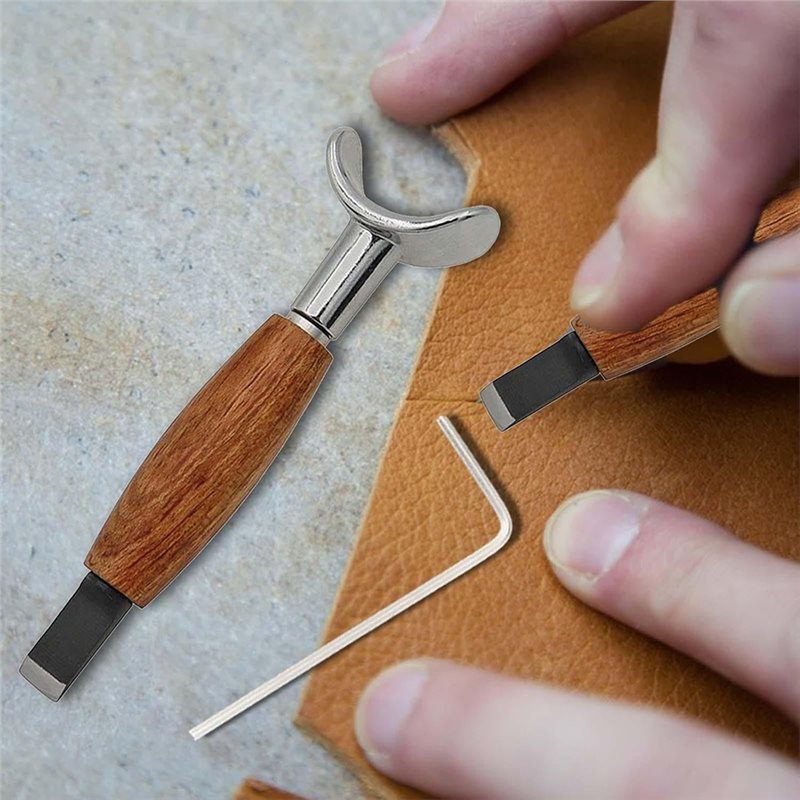 【ORNAMENT】Voor artistiek en pr - Leatherwork Knife recensie en prijs